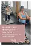 Train Through Pregnancy with Confidence guide cover